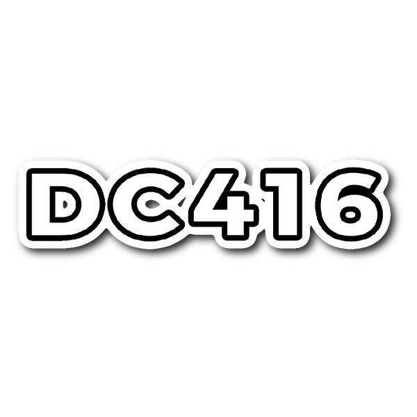 DC416 Sticker (3"x4")