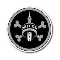 Circle Badge DEFCON Toronto Sticker (3"x4")