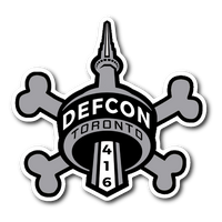 DEFCON Toronto Sticker (3"x4")